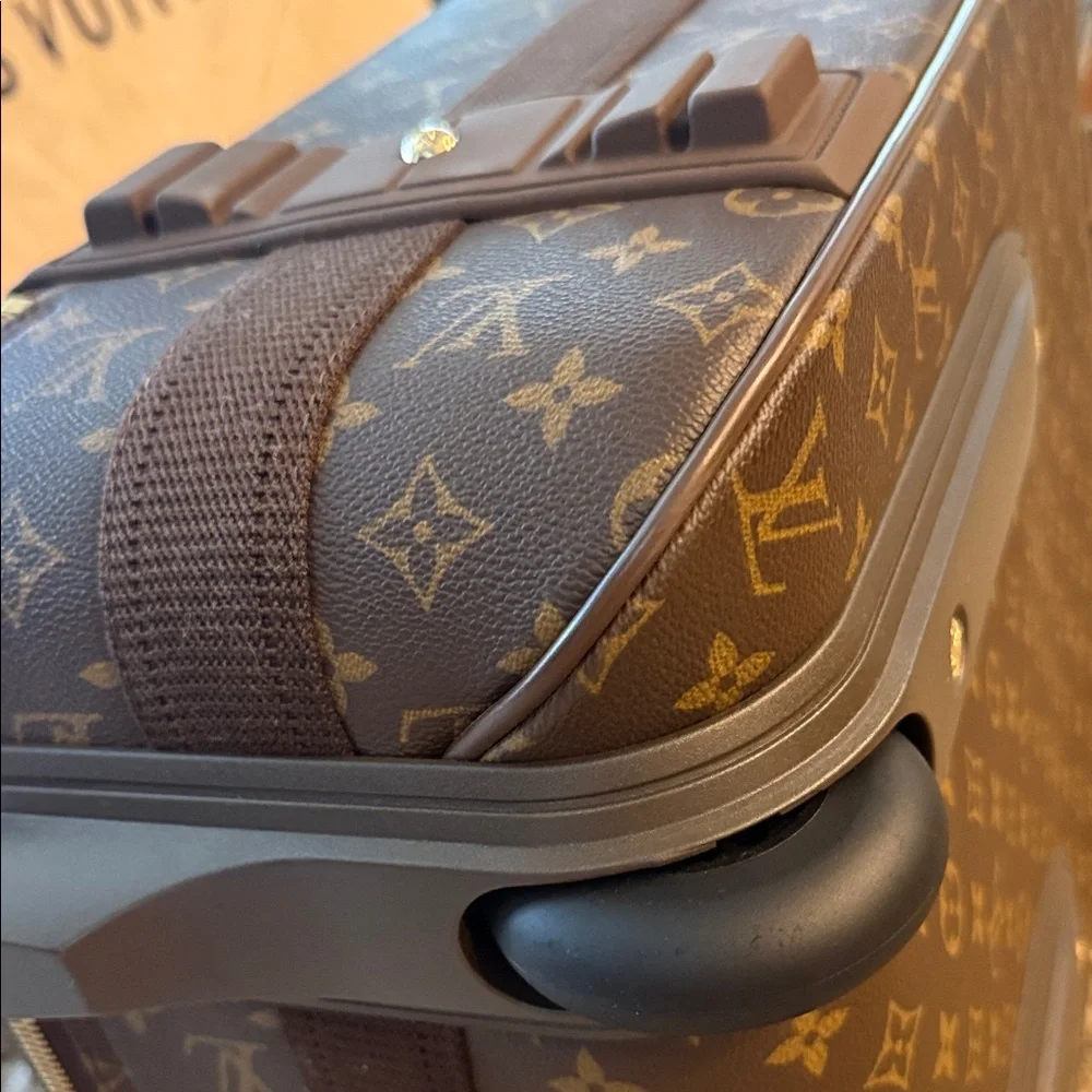 Louis Vuitton Brown and Tan Monogram Luggage